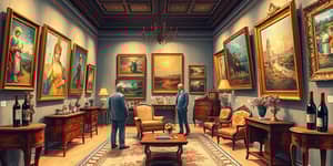 Mercado de Arte e Antiguidades: Um Investimento com Charme