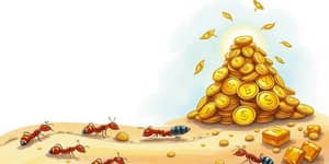 Estratégia 'Formiga': Pequenas Economias que Geram Grandes Fortunas