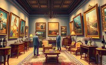 Mercado de Arte e Antiguidades: Um Investimento com Charme
